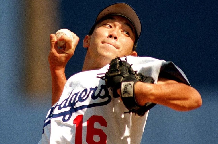 1995年、メジャーリーグに挑戦して大旋風を巻き起こした野茂英雄 ／ photograph by Getty Images