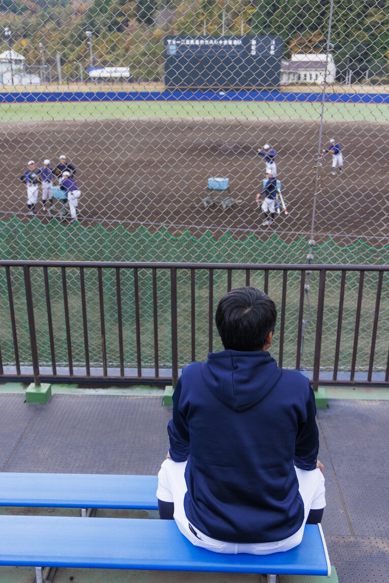 広島市内のJR西日本野球部専用グラウンド。選手たちは午前中は社業にいそしみ、午後になるとここで練習を行う　©Masashi Soiri