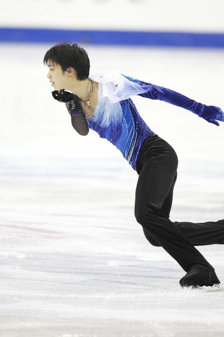 2012年の羽生　©Atsushi Hashimoto