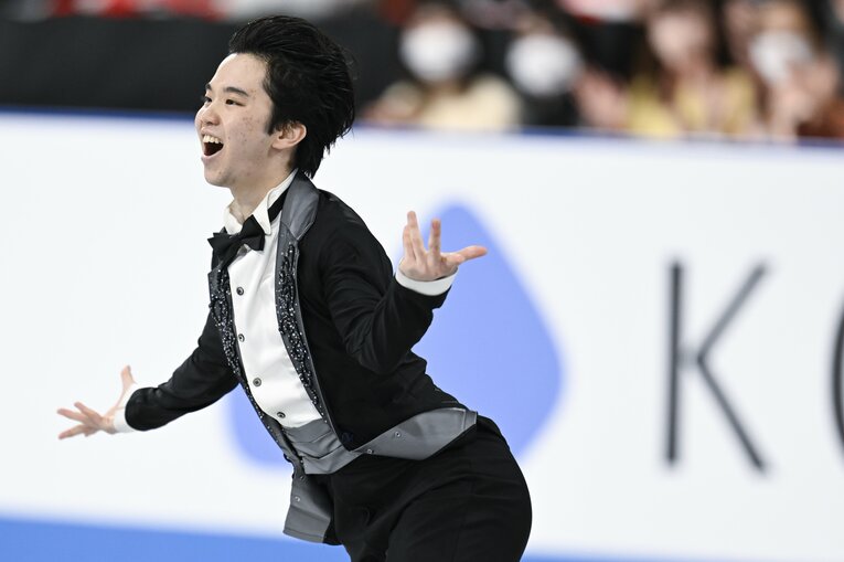 世界フィギュア国別対抗戦のフリー　©Asami Enomoto