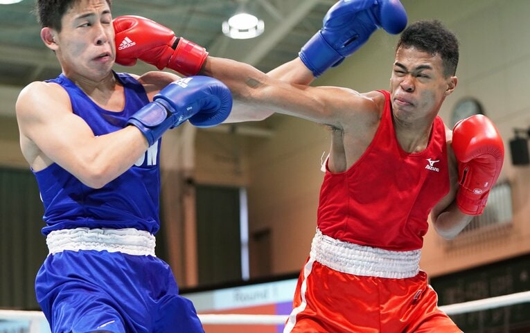 大学卒業後も競技を続けた岡澤セオン（2018年）©Naoki Fukuda