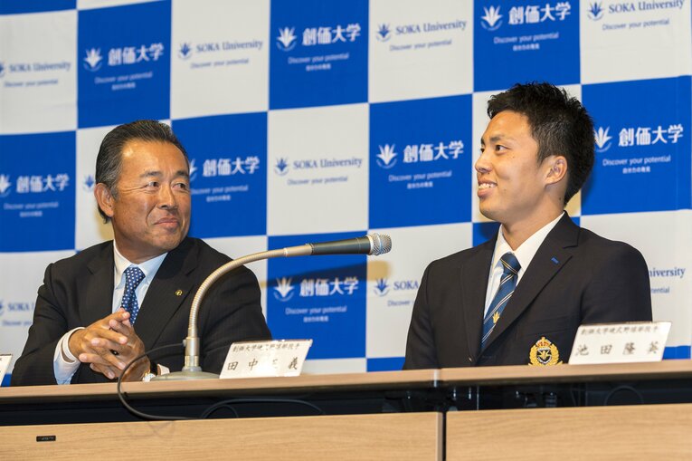 2016年ドラフト指名時　©BUNGEISHUNJU