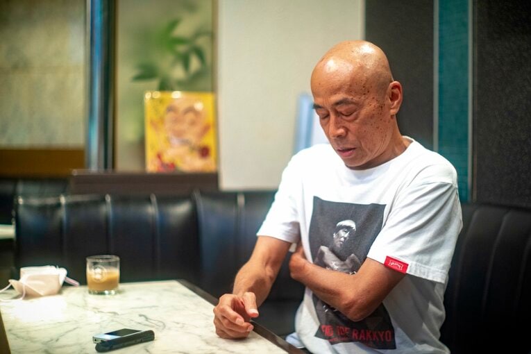 激痛をおして出場していた井手　©Takuya Sugiyama