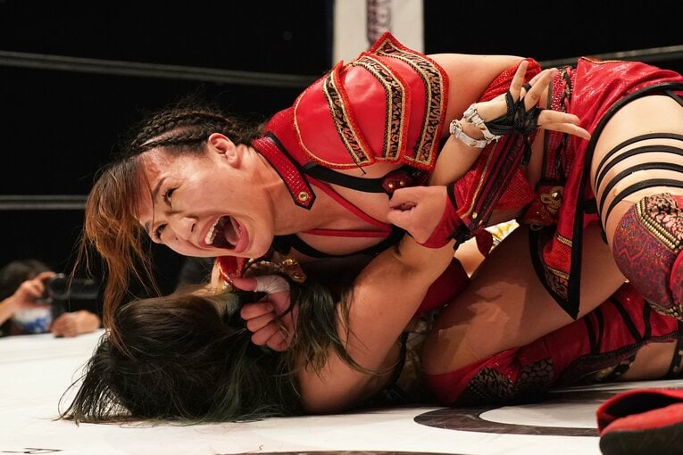 5★STAR GP優勝決定戦の朱里vs渡辺桃