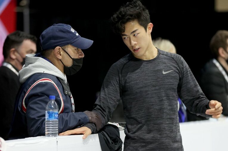 スケートカナダではフリーでコーチが不在となるハプニングに見舞われながら、優勝を果たしたネイサン・チェン ／ photograph by Getty Images