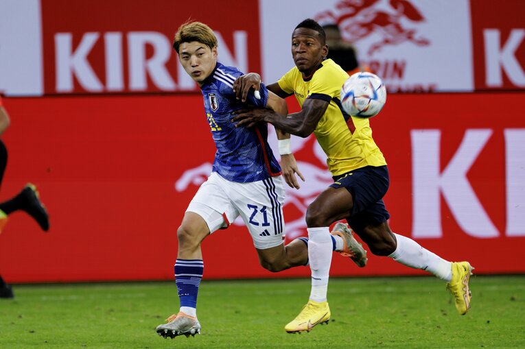 エクアドル戦　©Kiichi Matsumoto