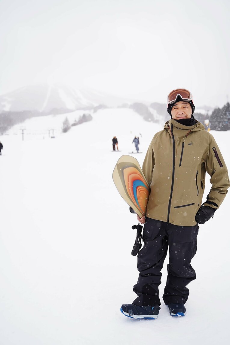 シャオミンと二人で日中の架け橋となった佐藤氏。これからもスノーボードならではのカルチャーを伝えていく　©Yasuhiro Sato