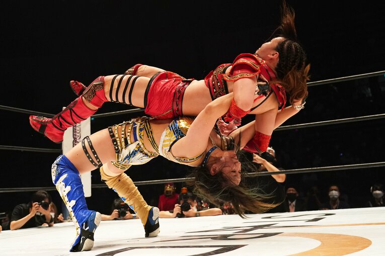 5★STAR GP優勝決定戦の朱里vs渡辺桃