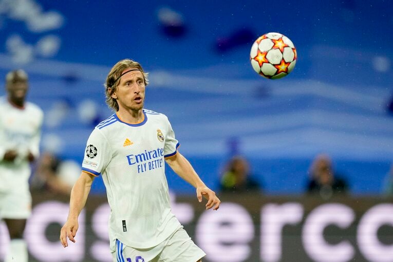 36歳になっても衰えない運動量と闘争心でマドリーを牽引したモドリッチ©Getty Images