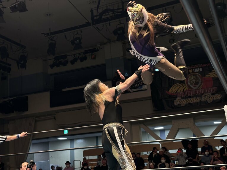 タイガー・クイーン“最後の一戦”　©Norihiro Hashimoto