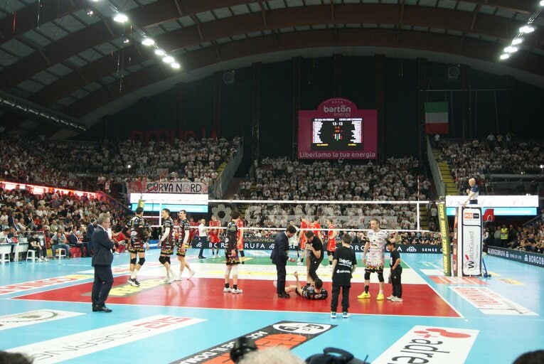 セリエA・プレーオフ準決勝第5戦　©︎Yuge Takashi