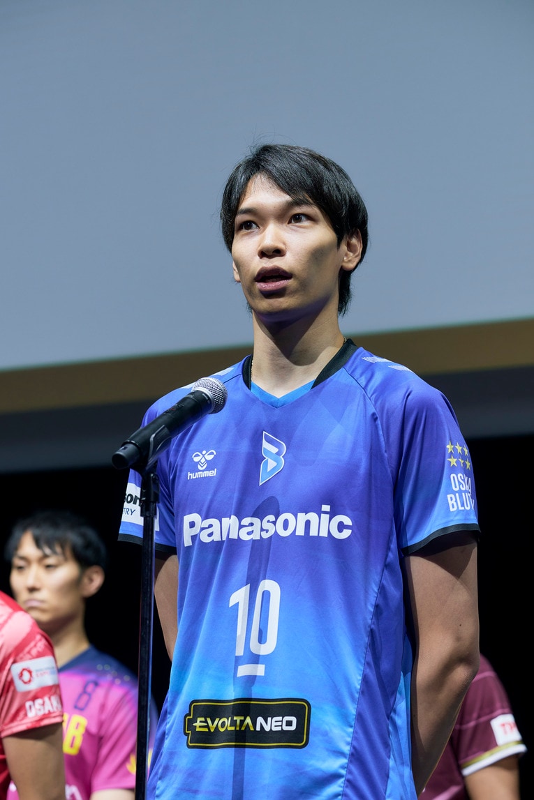 SVリーグ会見（2024年）©︎Yuki Suenaga