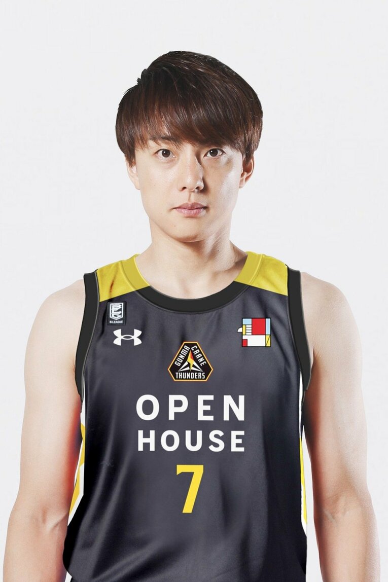 現在は群馬クレインサンダーズに所属する五十嵐選手　©GUNMA CRANE THUNDERS