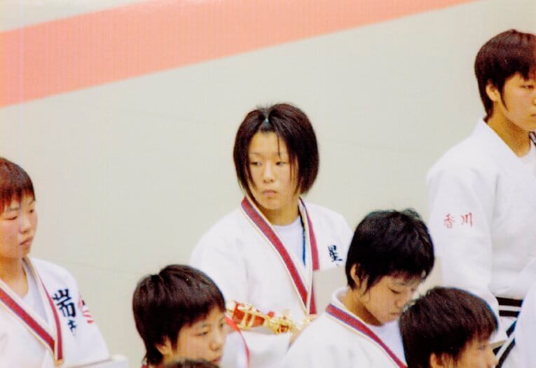 中学時代の染宮さん　©︎Kiichi Matsumoto