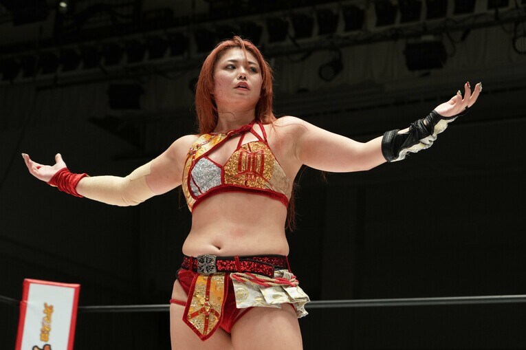 自身の内面と向き合い、赤いベルト初戴冠を期す　©Essei Hara