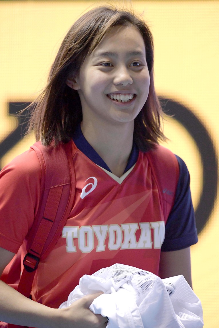 2016年の全日本選手権にて（当時15歳）　©Tsutomu Kishimoto/PICSPORT