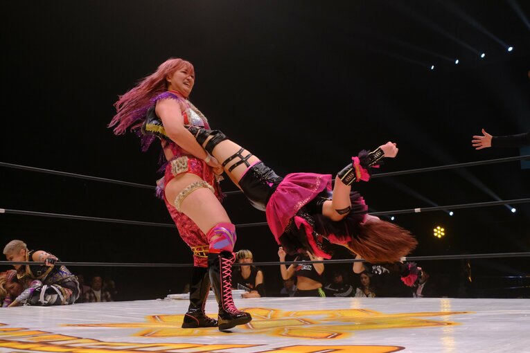 マリーゴールドの人気女子レスラー・後藤智香　©Norihiro Hashimoto