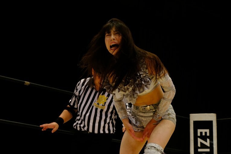 高校3年生の女子プロレスラー・心希（しんの）【スワイプするとそのほかの写真もご覧になれます】©Norihiro Hashimoto