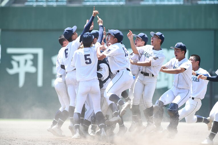 丹羽さんの弟・知則は岡山学芸館の一員として今夏の甲子園に出場。2回戦では完封も　©Kota Inoue