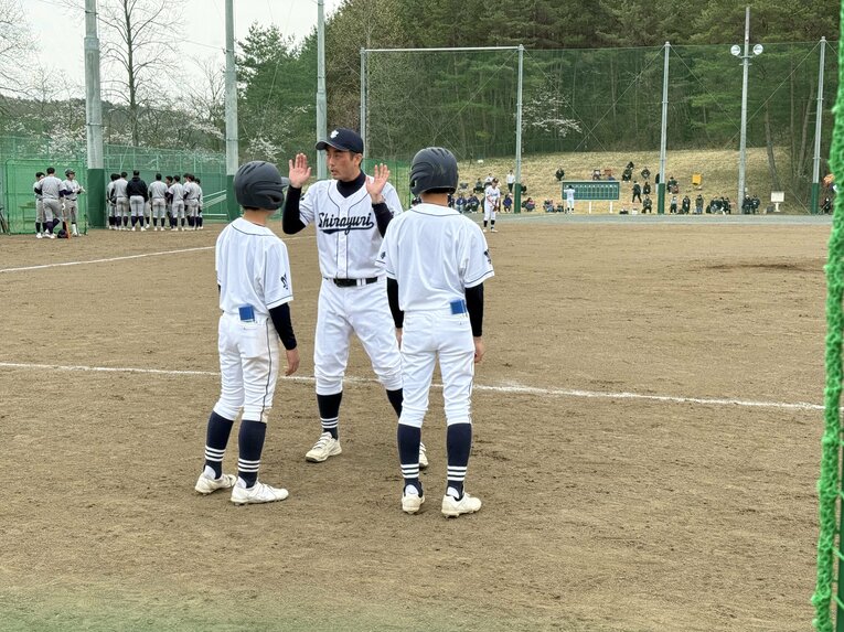 【盛岡白百合学園】野球部の様子　©Yuji Yanagawa