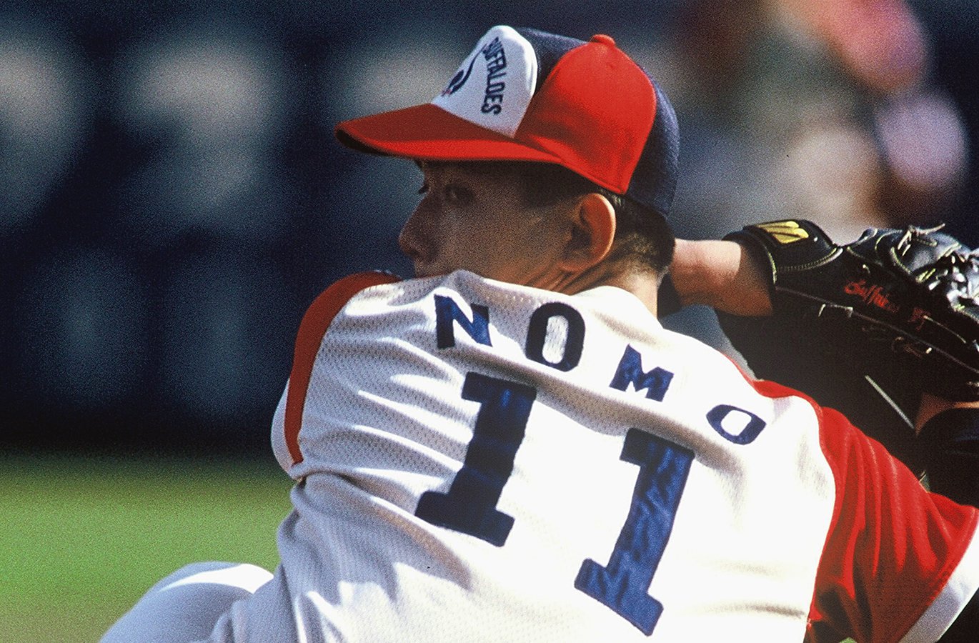 野茂英雄 ビンテージ　野球帽 MLB - 90s 野茂英雄 ドジャース ヴィンテージベースボール