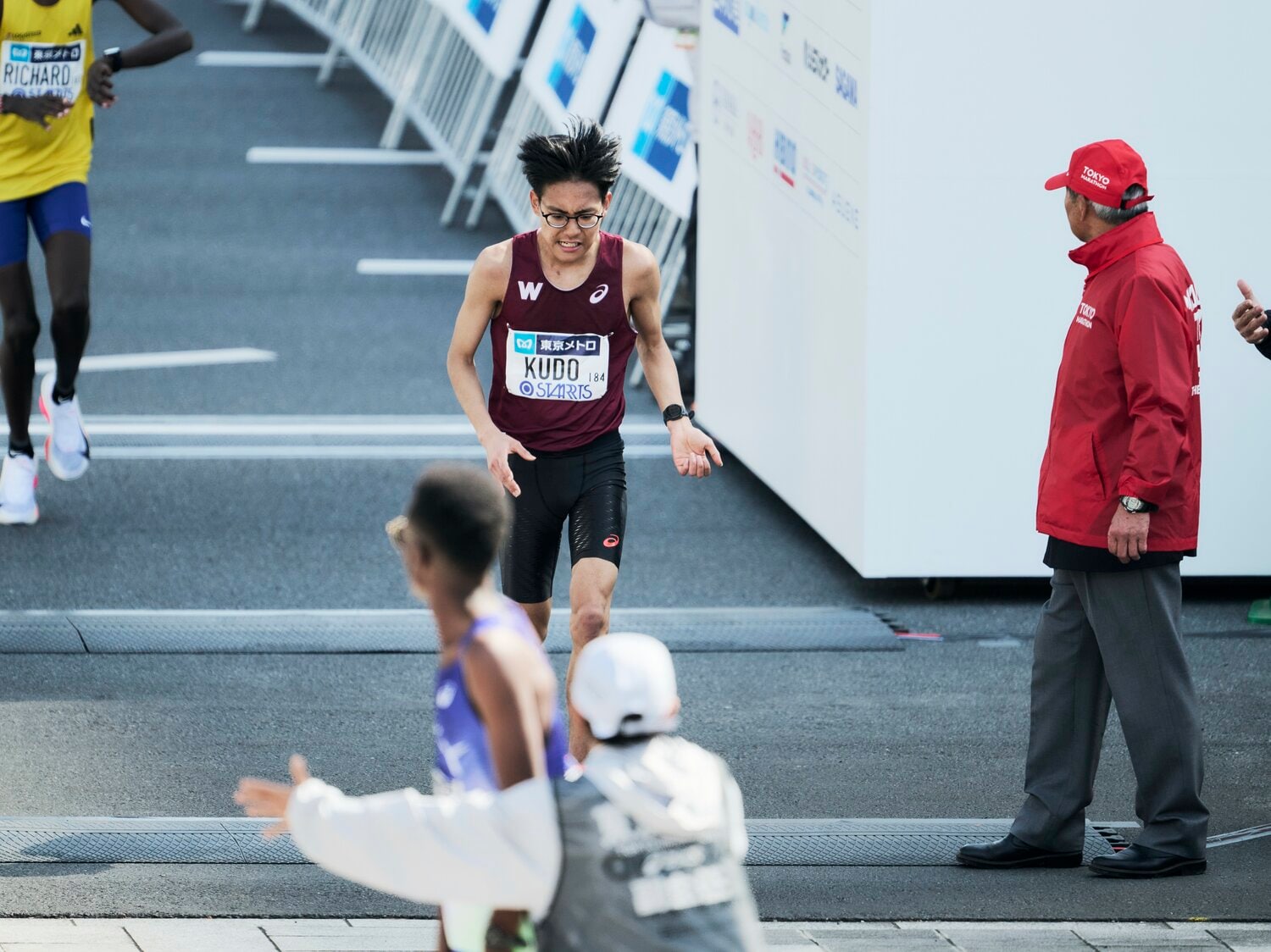 花田監督は「2時間3分台の潜在能力がある」と工藤を高く評価する　©Yuki Suenaga