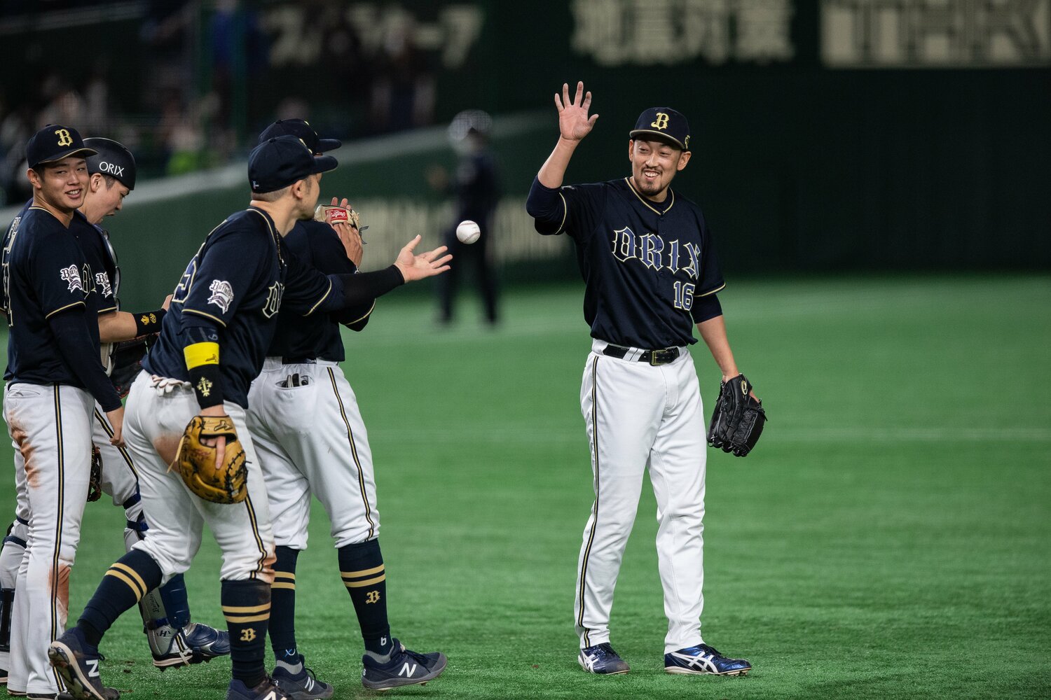 平野は円熟のクローザーぶりで試合を締めた　©Hideki Sugiyama