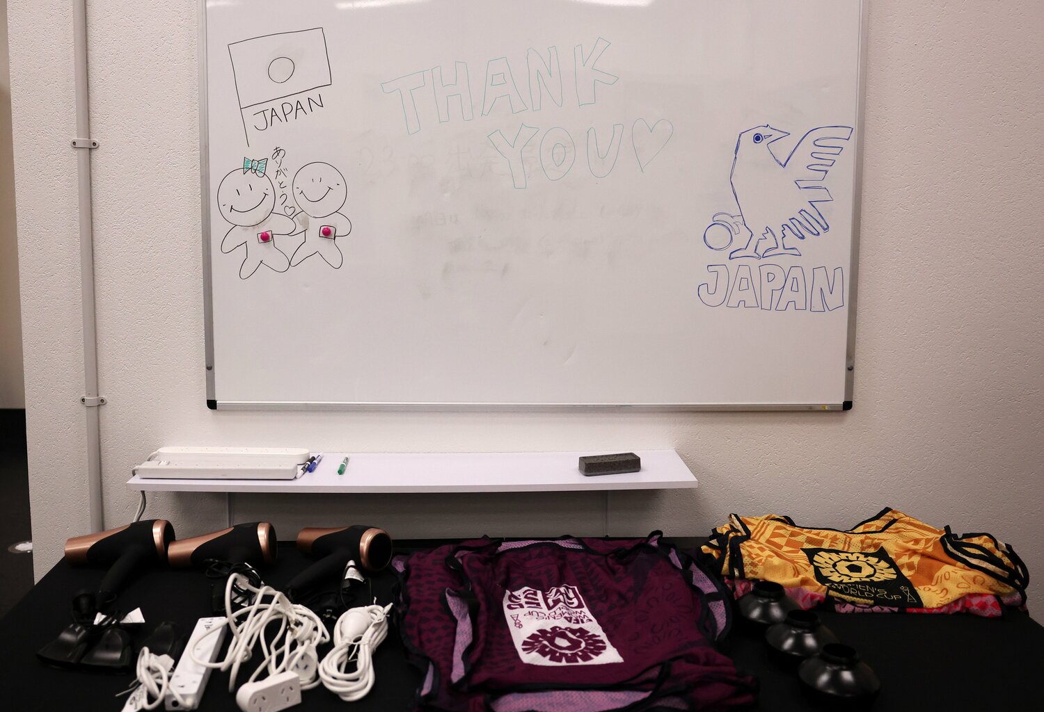 2023年の女子W杯など「日本の試合後きれいなロッカールーム」は度々話題になる　©Getty Images