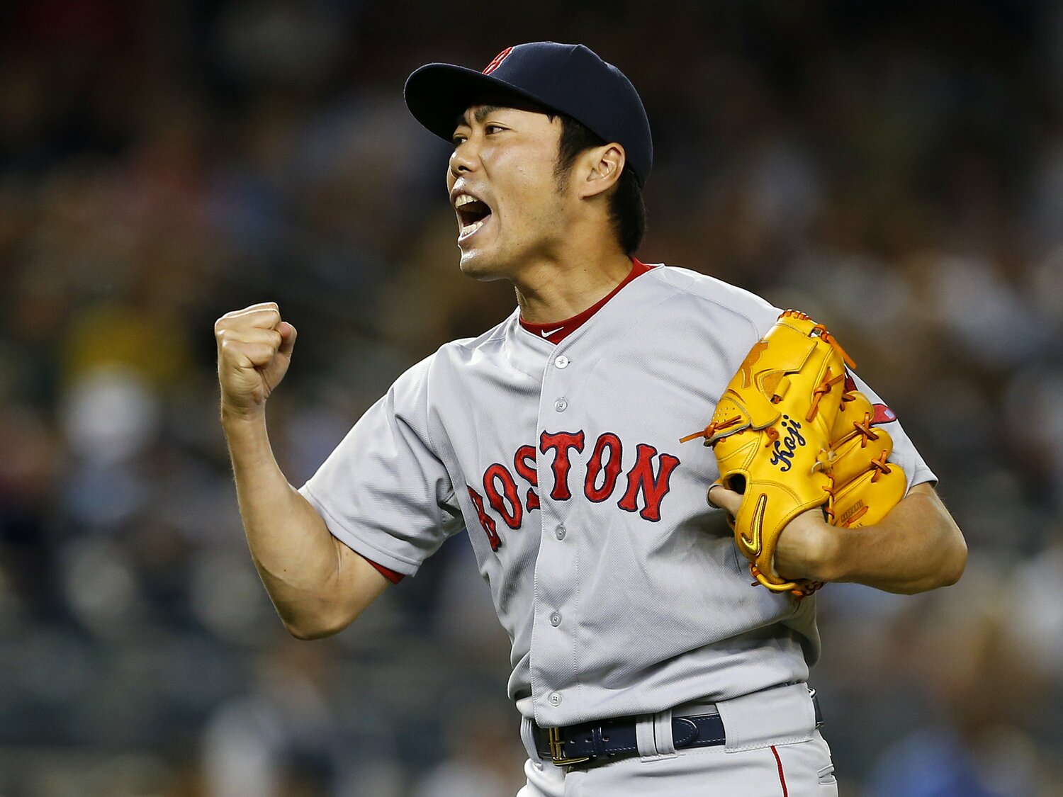 名門レッドソックスでクローザーを務めた上原　©Getty Images