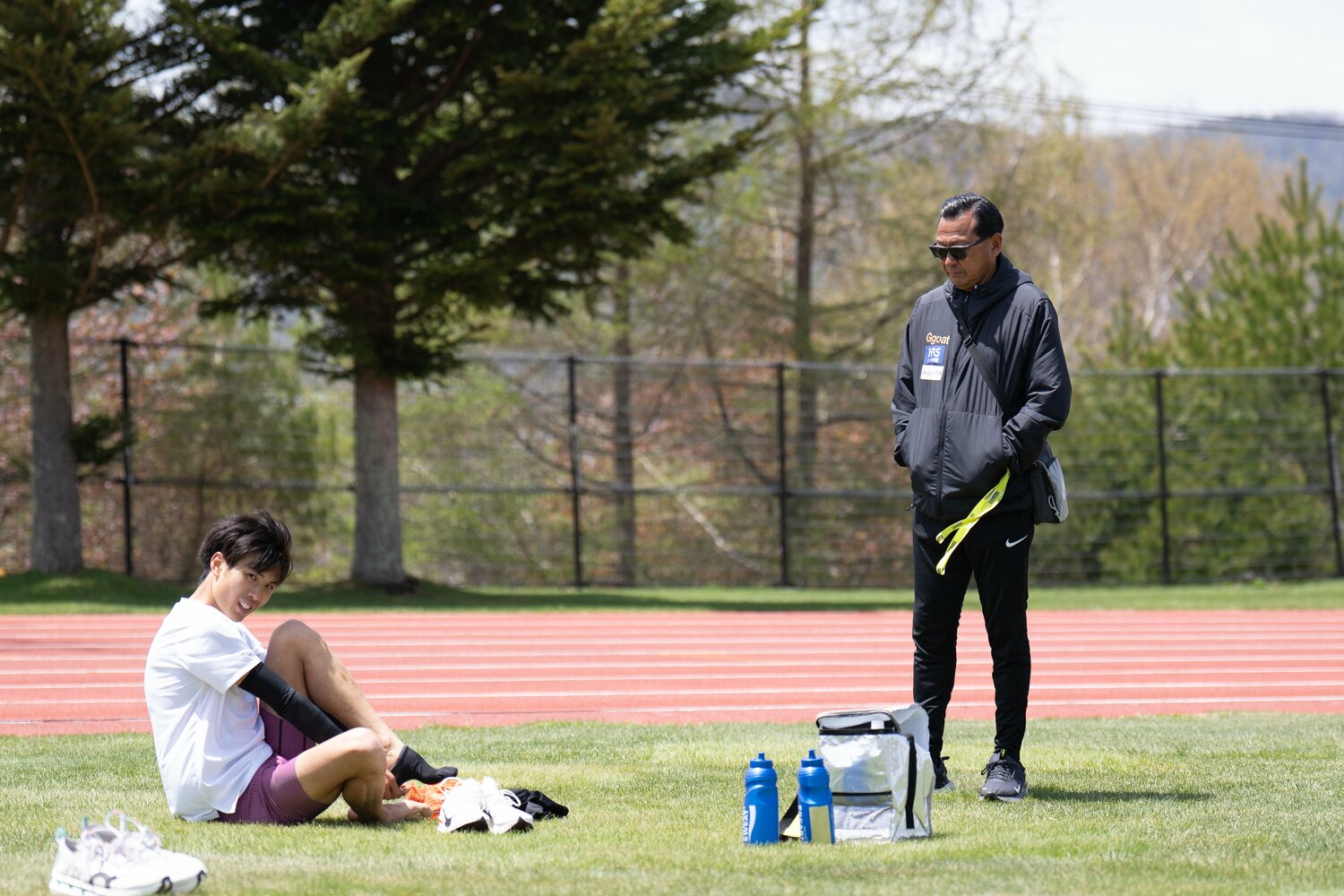 大八木総監督との信頼関係は大学時代以上に深まっているという　©Shiro Miyake