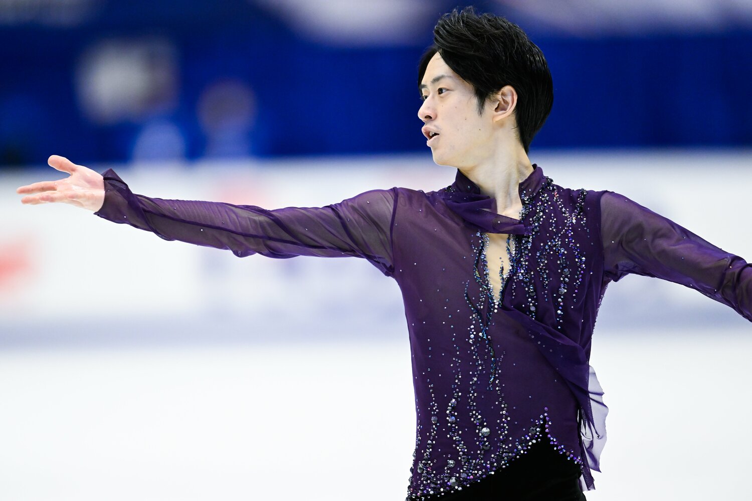 NHK杯フリーでは6位、総合2位となった山本