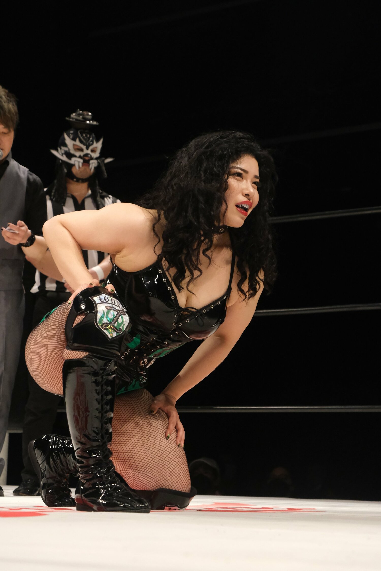 リングネームのZONESは「アマゾネス」から取った