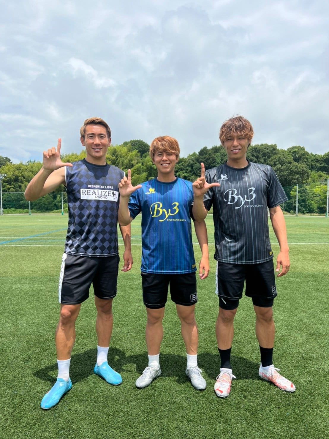 登録者24万人を誇る人気YouTuber「LISEM」のメンバー。左からタカ、けーご、シゲ（写真提供／株式会社LuaaZ）