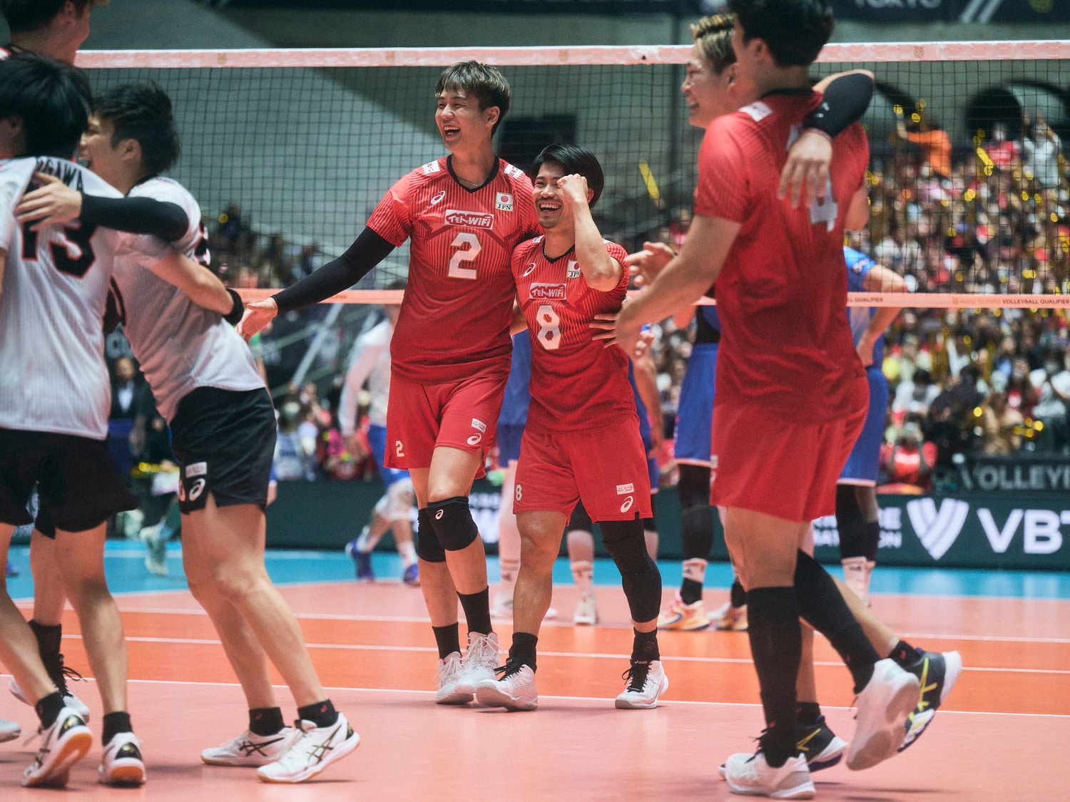 パリ五輪出場権獲得に貢献したセッター関田誠大　©︎Yuki Suenaga