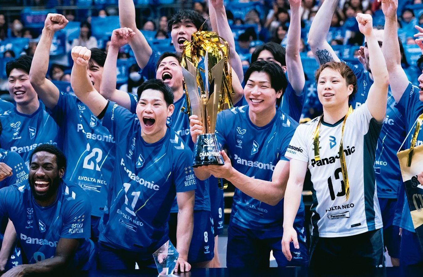 SVリーグ初優勝で現役最後のシーズンを締めくくった　Itaru Chiba