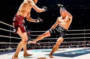 【RIZIN】堀口恭司が濃密な“豪快KO”でチャンピオン朝倉海にリベンジ 「前回負けて、親が泣いていたんです」