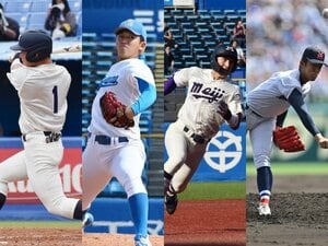 「近本よりずっとパンチ力がある」明大コーチが絶賛する“ドラフト上位指名候補”の正体「大学生の球じゃない」「織田翔希は日本で…」