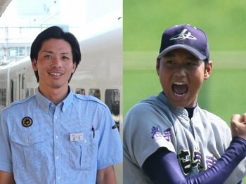 大谷翔平“史上初の高校生160キロ”を見た男・鈴木匡哉の回想「仮想・大谷の170キロのマシンより…」それでもバットを短く持たなかった＜Number Web＞ photograph by Katsuharu Uchida(L)/JIJI PRESS(R)