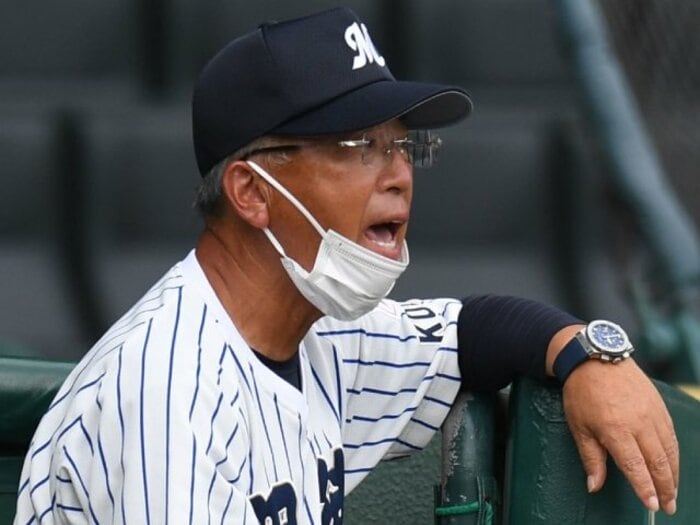 《ドラ1指名確実視》森木＆風間の比較に「何とも言えない」の真意…明徳・馬淵監督が“高校ビッグ3”へ突きつけた現実と助言＜Number Web＞ photograph by Sankei Shimbun