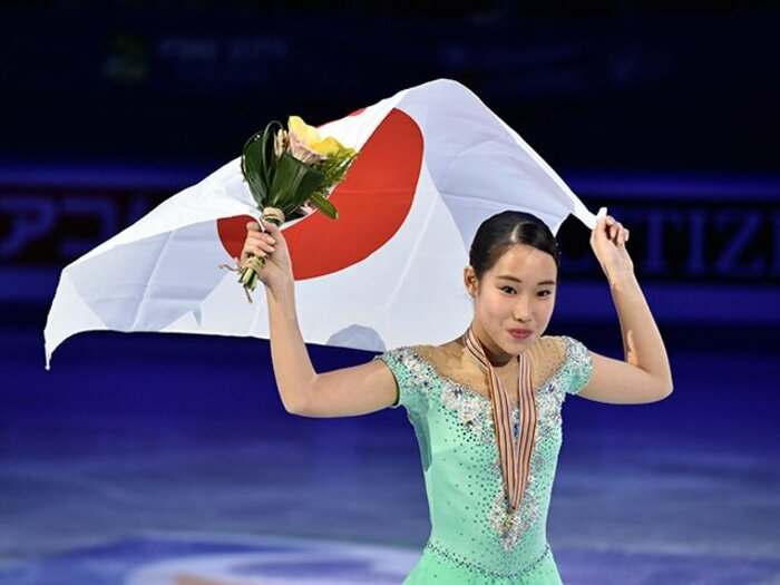 平昌五輪会場で『君が代』を流した17歳。新四大陸女王・三原舞依、強さの秘密。<Number Web> photograph by Asami Enomoto