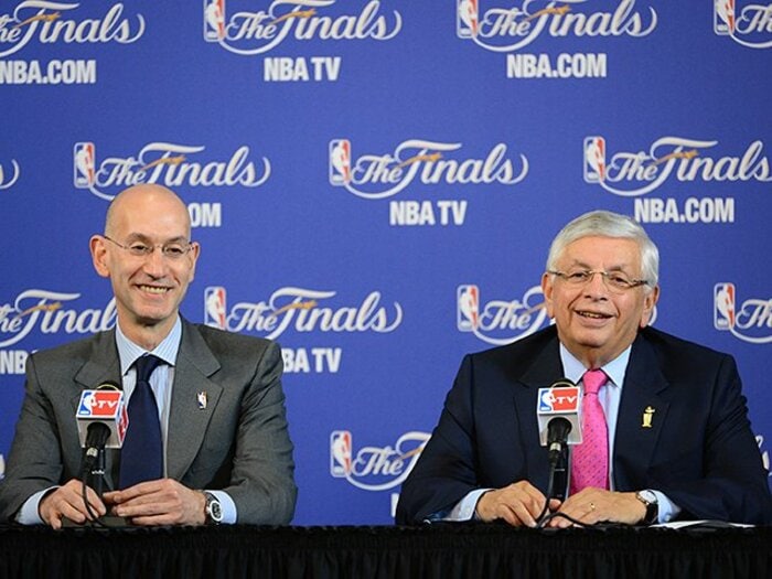 コミッショナー交代で、注目される後継者の手腕。～NBAトップに吹く新たな風～＜Number Web＞ photograph by Getty Images