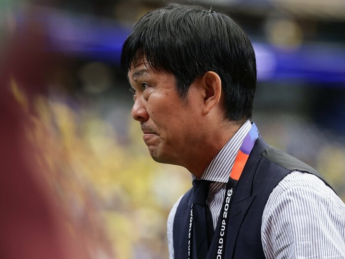 韓国メディア「森保監督の能力不足だとは思わない」日本の“逆転負け”を韓国はどう報じたか？「隣のブラジル記者は言葉を失った」現場のリアルな雰囲気＜Number Web＞ photograph by JIJI PRESS
