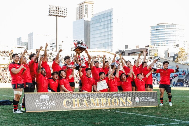 帝京大ラグビー部に進学校出身者が増加…13度目の大学選手権優勝チーム