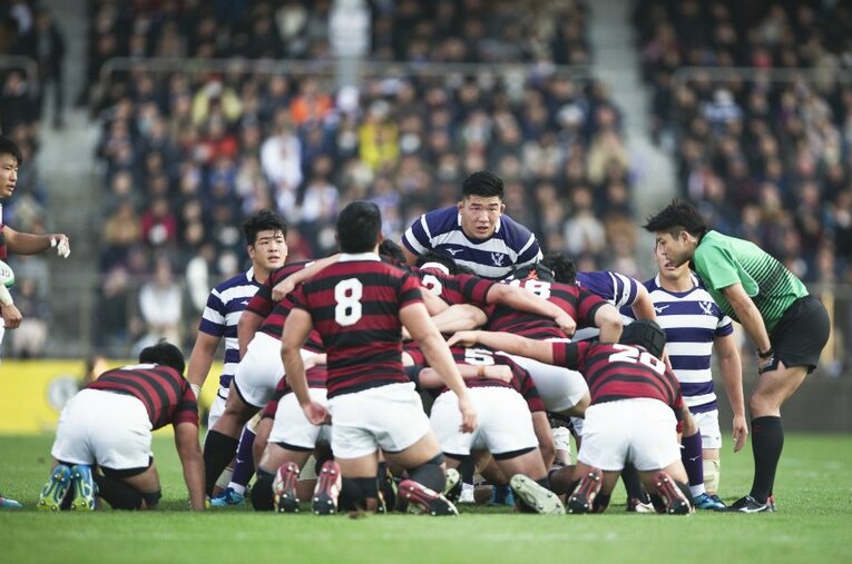 早明戦 ／ photograph by Yuki Suenaga