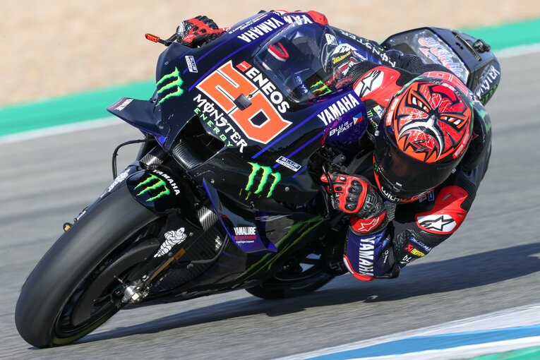 チャンピオンになった2021年のクアルタラロとヤマハの走り　©Satoshi Endo