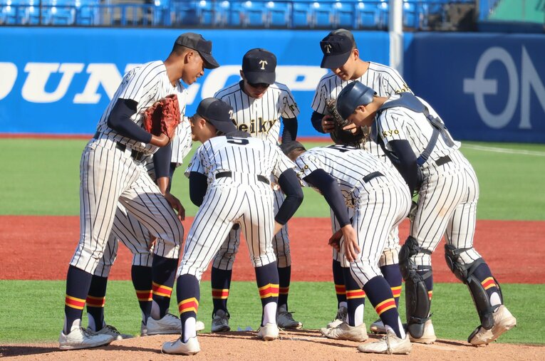 2011年夏以来の甲子園出場となった帝京。覚醒のきっかけとなったのは、昨秋大会での「ある出来事」だったという　©Genki Taguchi