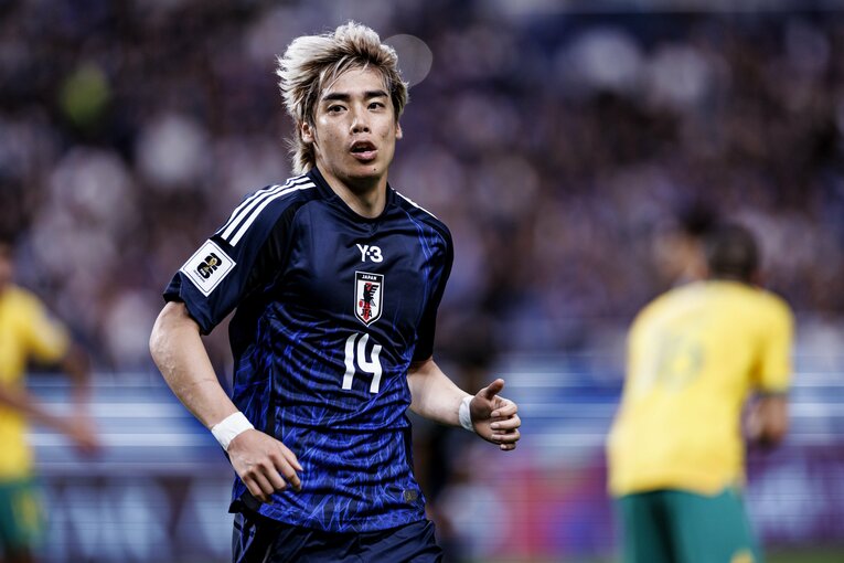 2024年の伊東純也　©Kiichi Matsumoto