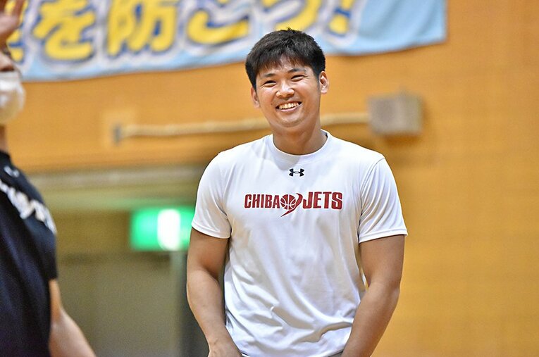 ジェッツに欠かせない選手に成長した原修太。筋肉もメンタルも伊達ではない。 ／ photograph by CHIBA JETS FUNABASHI