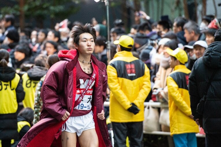 SGホールディングスで競技を続ける中谷雄飛　©BUNGEISHUNJU