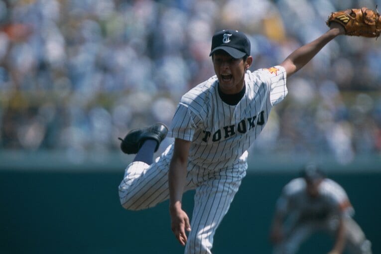 高校時代のダルビッシュ　©Hideki Sugiyama